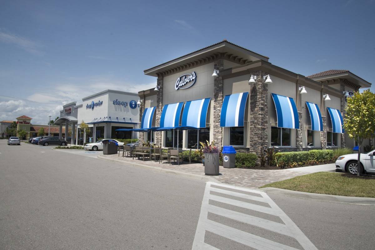 Exterior rendering of Culver's location to be constructed