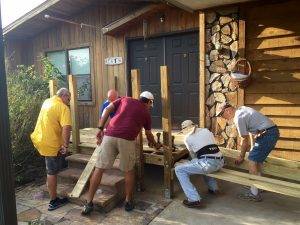 Lee BIA Builders Care Constructs Wheelchair Ramp for Family in Need