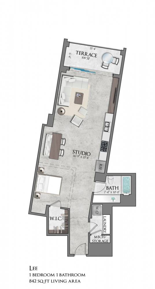 The Place On First Reveals New Studio Apartment Redesigns Floor Plan Priority Marketing