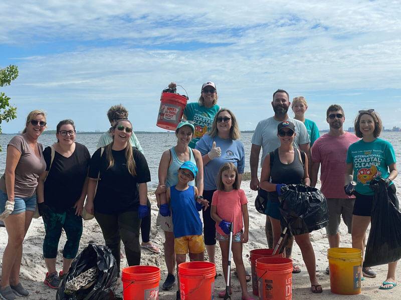 PRM Crew Helping Clean our Beaches