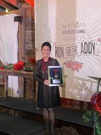 Teri Hansen Wins the Silver Medal Award from the American Advertising Federation