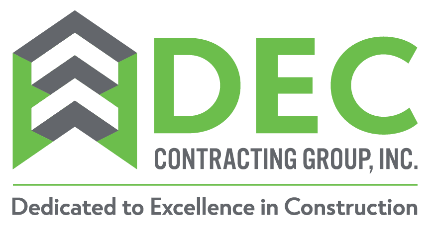 DEC Contracting Group Inc logo with tagline