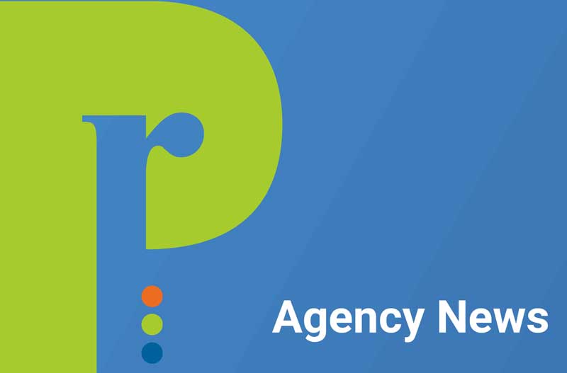 Priority Marketing green logomark and words that read Agency News
