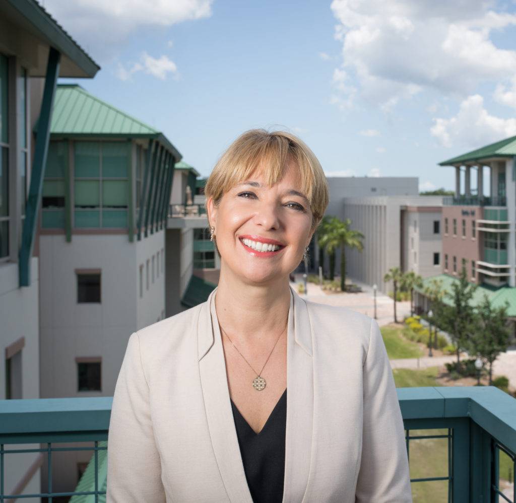 Headshot of Aysegul Timur, vice president and vice provost for strategy and program innovation at Florida Gulf Coast University