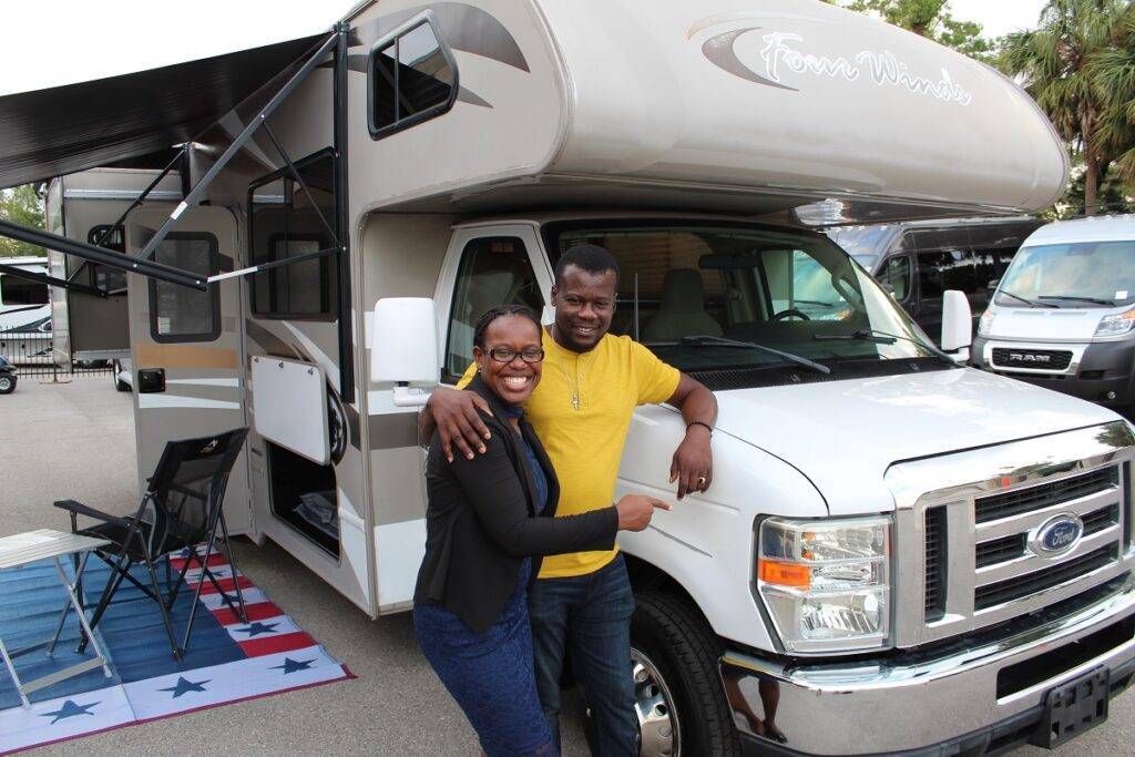 Black couple donates RV to school counselor at United Way Bank of the West