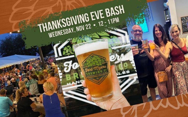 Fort Myers Brewing Thanksgiving Eve Bash Graphic
